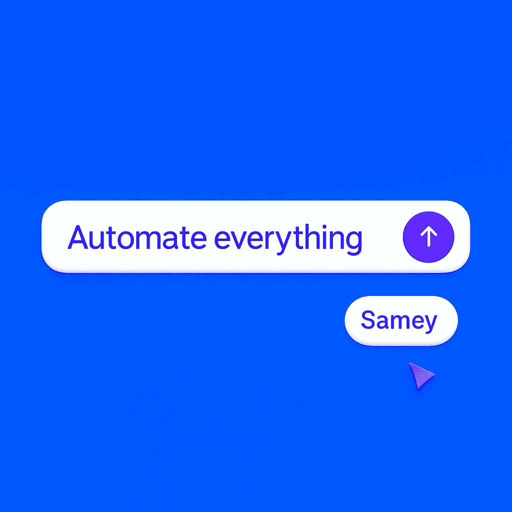 Let Samey do the work